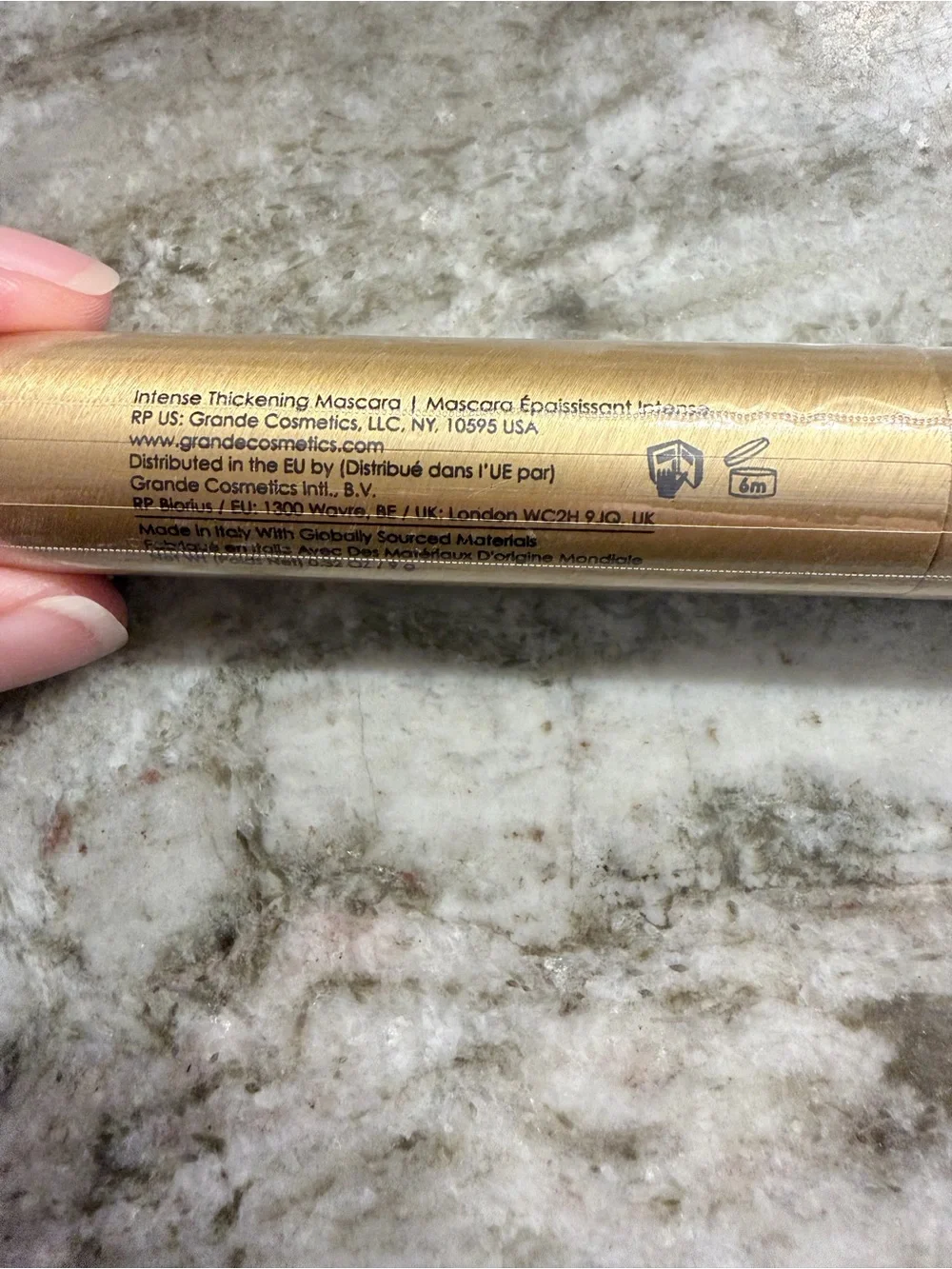 Grande Drama Intense Lash Thickening Mascara w/ castor oil
